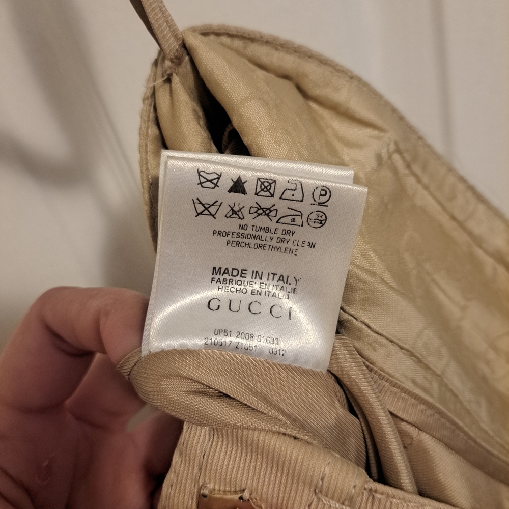 Gucci Women's Beige Skirt with Pocket Details - Picture 5 of 8